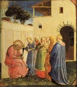 Fra Angelico The Naming of the Baptist oil painting reproduction